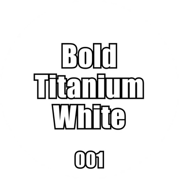 001-Pro Acryl Bold Titanium White