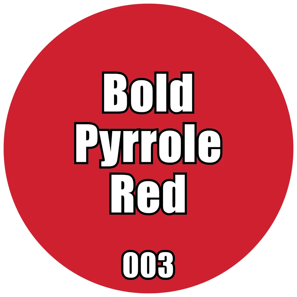003-Pro Acryl Bold Pyrrole Red