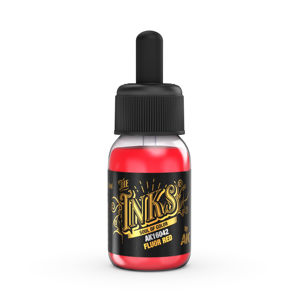 AK Interactive The INKS Fluor Orange