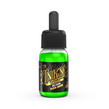 AK Interactive The INKS Fluor Green
