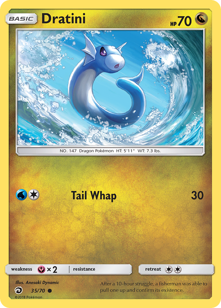 Dratini (35/70) [Sun & Moon: Dragon Majesty]