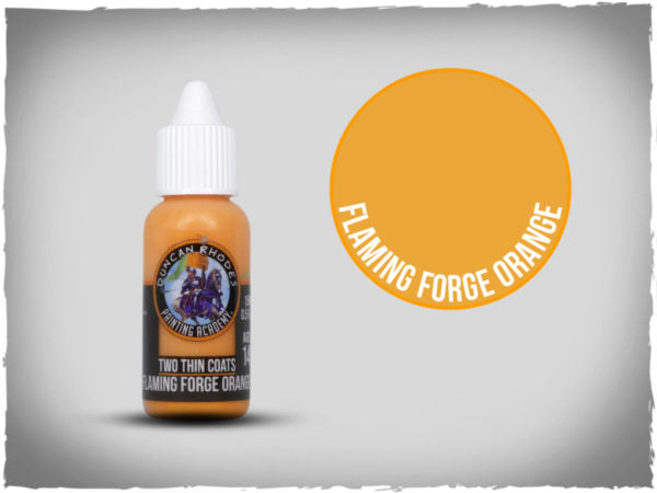 Two Thin Coats Wash – Flaming Forge Orange