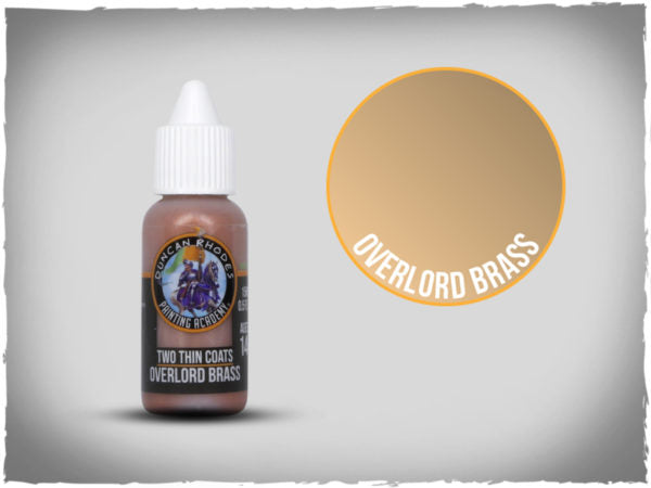 Two Thin Coats Wash – Overlord Brass