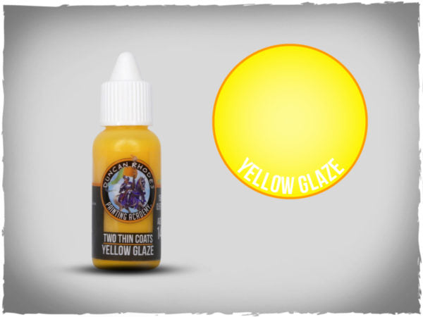 Two Thin Coats Wash –  Yellow Glaze