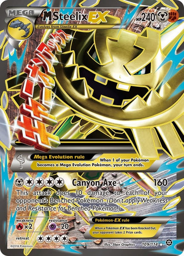 M Steelix EX (Full Art) (109/114) (STS)