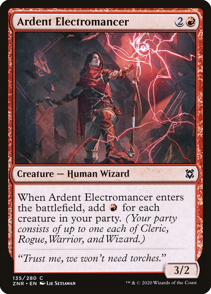 Ardent Electromancer [Zendikar Rising]