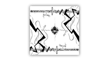 Triple-Blade Swordsman 2 Player Cloth Playmat