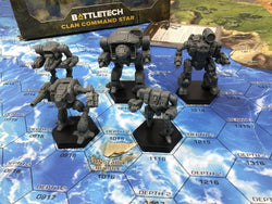 BattleTech: Clan  Command Star Miniatures Pack