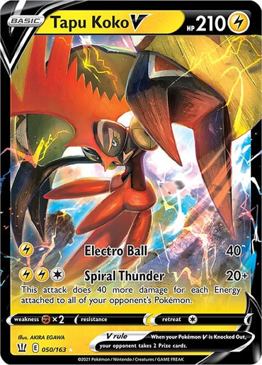 Tapu Koko V (050/163) (SWSH05)