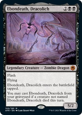 Ebondeath, Dracolich (100) (AFR)