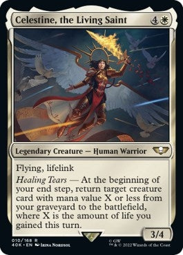 Celestine, the Living Saint (10) (40K)