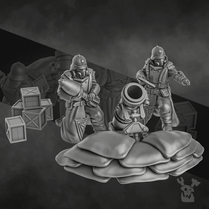 2nd Death Division Heavy Weapons Mortar Team