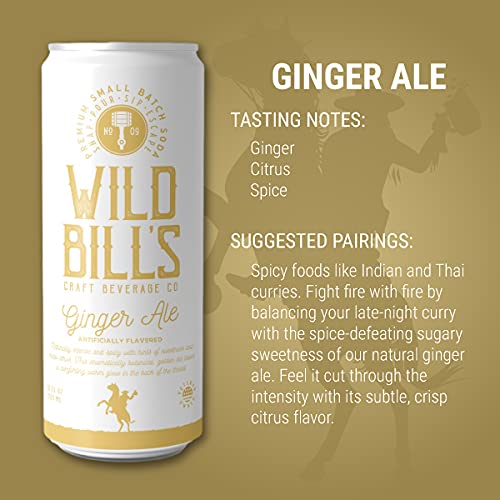 Wild Bill's Ginger Ale Soda