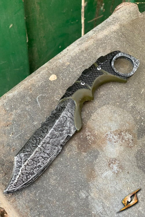 Tactical Throwing Knife - Green