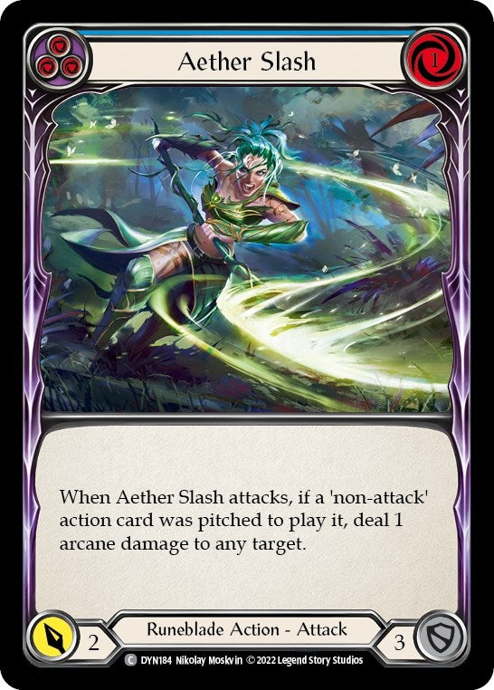 Aether Slash (Blue) (DYN184) (DYN)