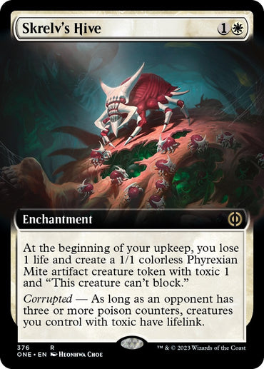 Skrelv's Hive (Extended Art) (376) (ONE)