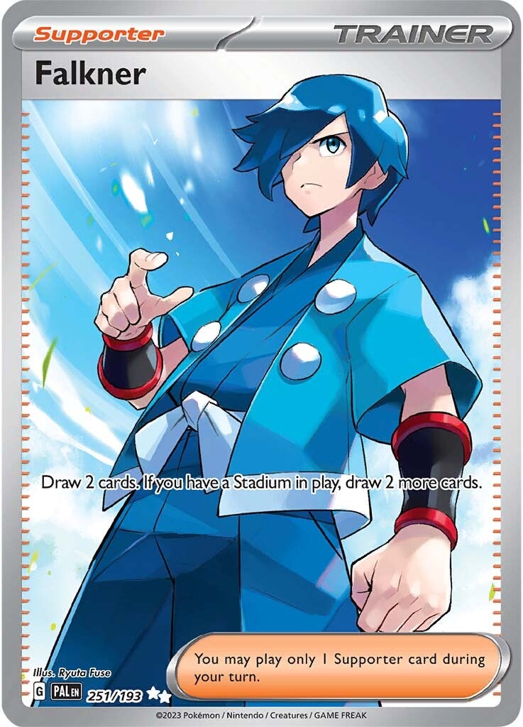 Falkner (251/193) [Scarlet & Violet: Paldea Evolved]