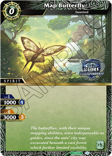 Map Butterfly (Championship Card Pack 2023 Vol. 2) (BSS02-091) [Battle Spirits Saga Promo Cards]