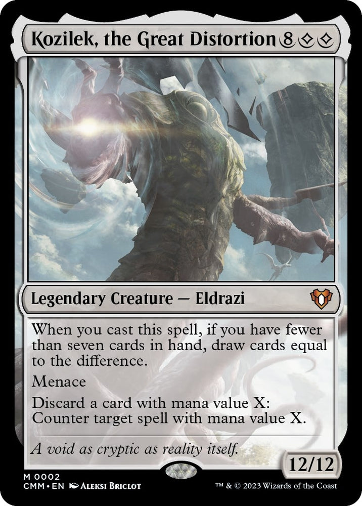 Kozilek, the Great Distortion (2) (CMM)