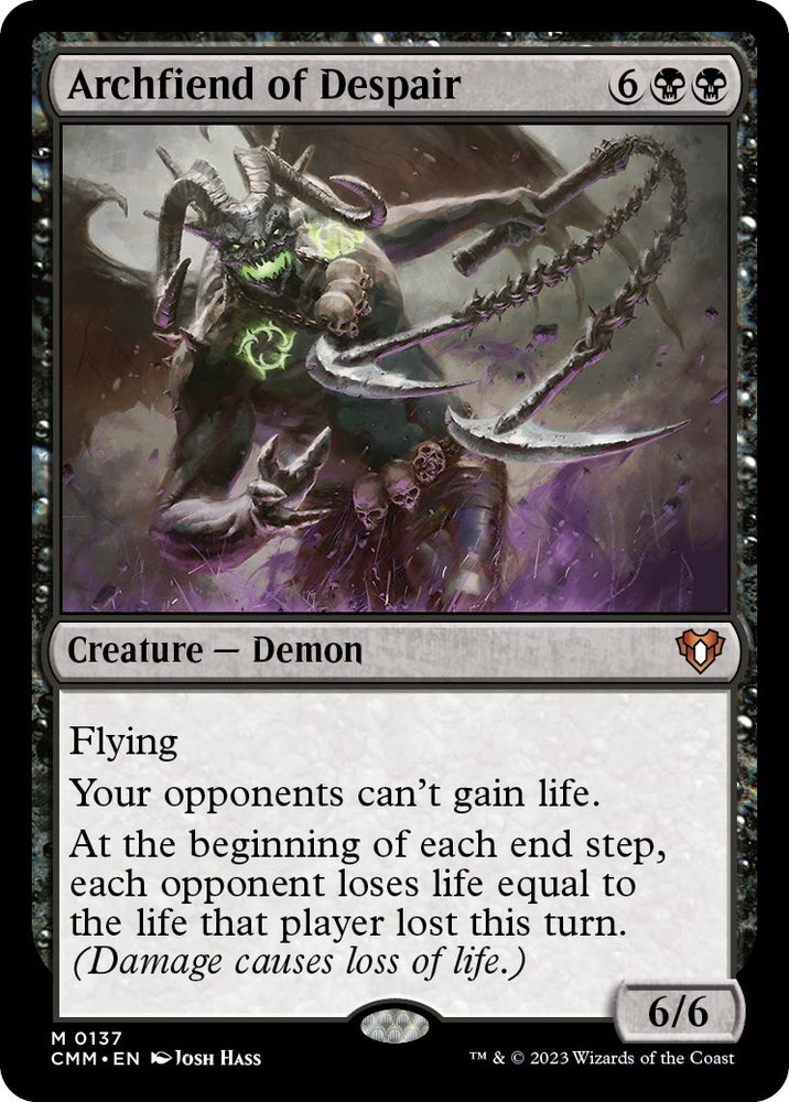 Archfiend of Despair (137) (CMM)