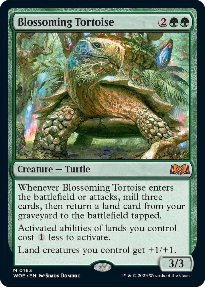 Blossoming Tortoise (163) (WOE)