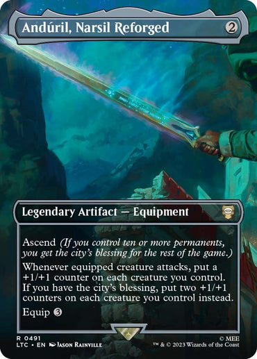 Anduril, Narsil Reforged (Borderless) (491) (LTC)