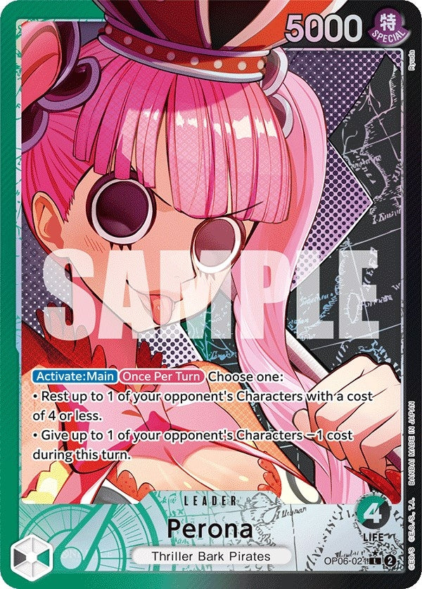 Perona (021) (Alternate Art) (OP06-021) (OP06)