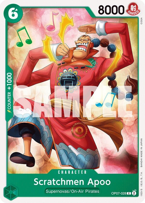 Scratchmen Apoo (OP07-028) (OP07)
