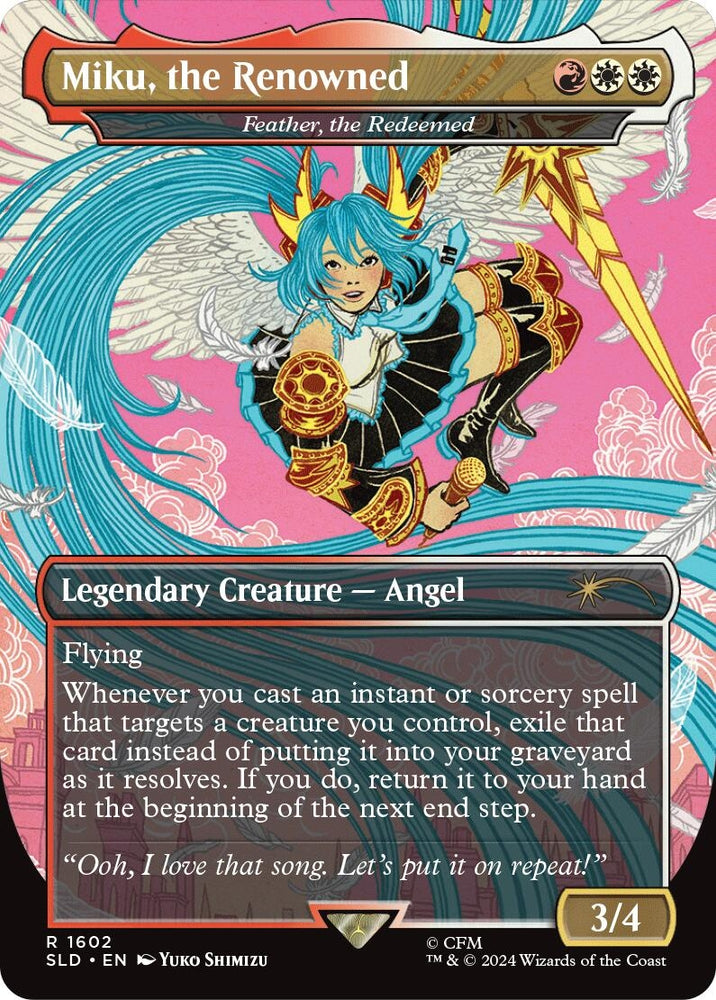 Miku, the Renowned - Feather, the Redeemed (1602) (SLD)