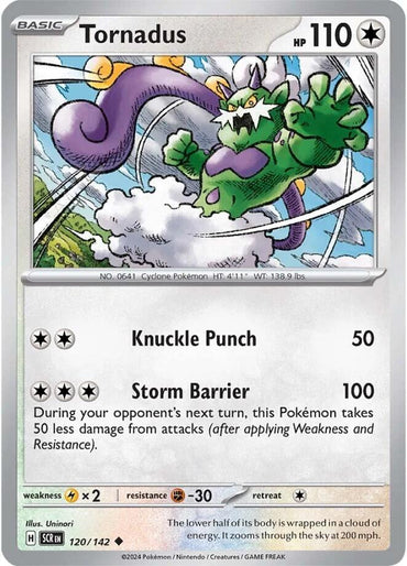 Tornadus (120/142) [Scarlet & Violet: Stellar Crown]