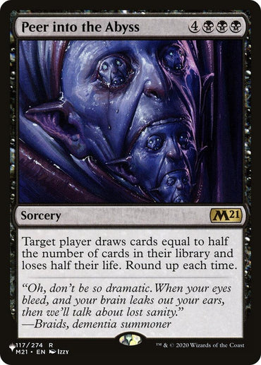 Peer into the Abyss (117/274) (LIST)
