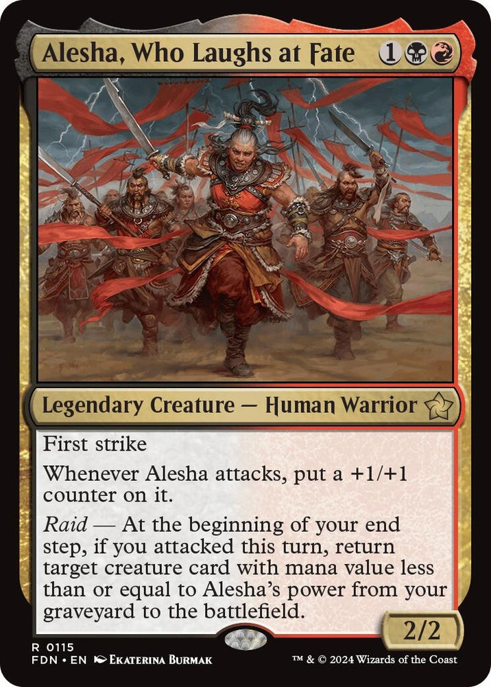 Alesha, Who Laughs at Fate (115) (FDN)