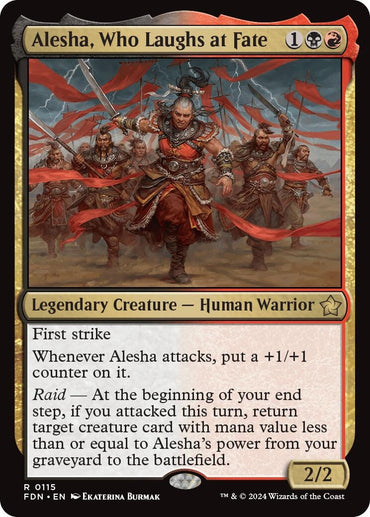 Alesha, Who Laughs at Fate (115) (FDN)