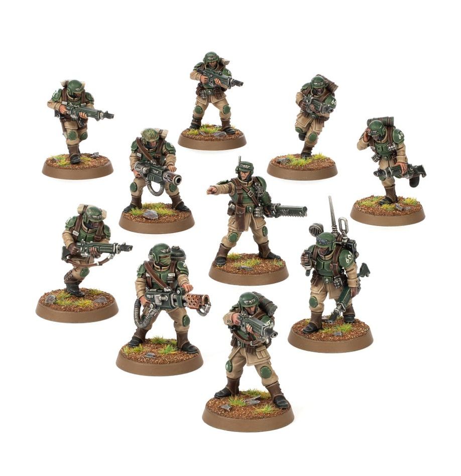 Astra Militarum - Cadian Shock Troops