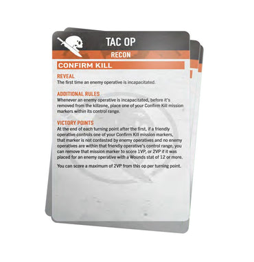 Warhammer 40k - killteam: Approved Ops Card Pack 2024