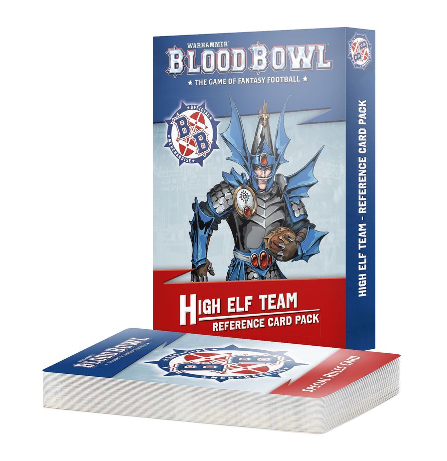 High Elf Team Reference Card Pack