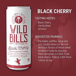Black Cherry - Premium Cane Sugar Soda, 12-Pack, Cans