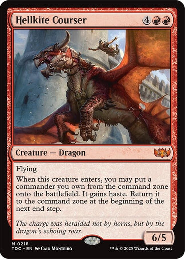 Hellkite Courser (218) (TDC)