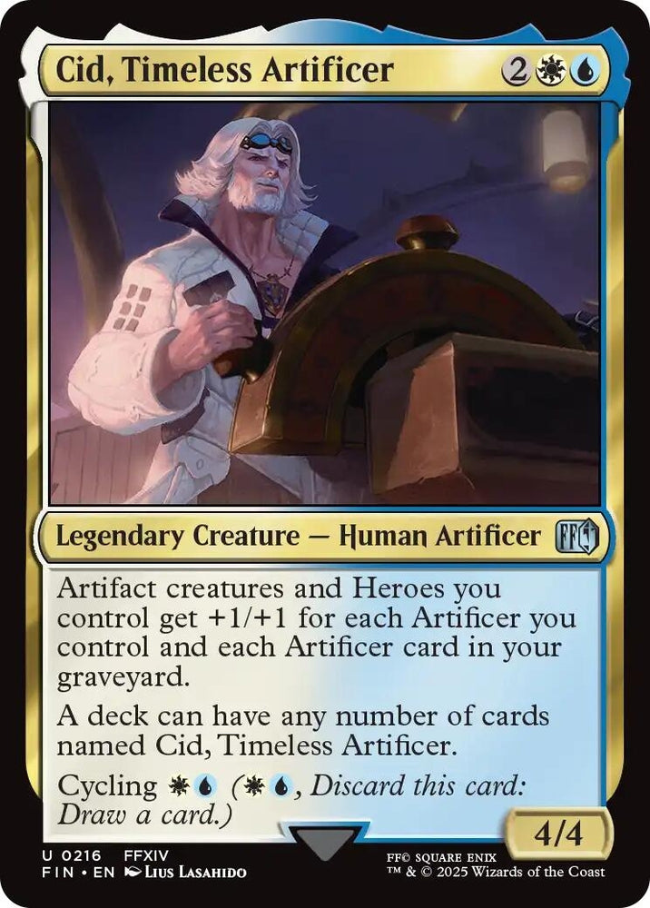 Cid, Timeless Artificer (0216) (216) (FIN)