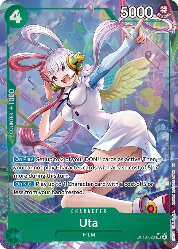 Uta (Alternate Art) (OP13-023) (OP13)