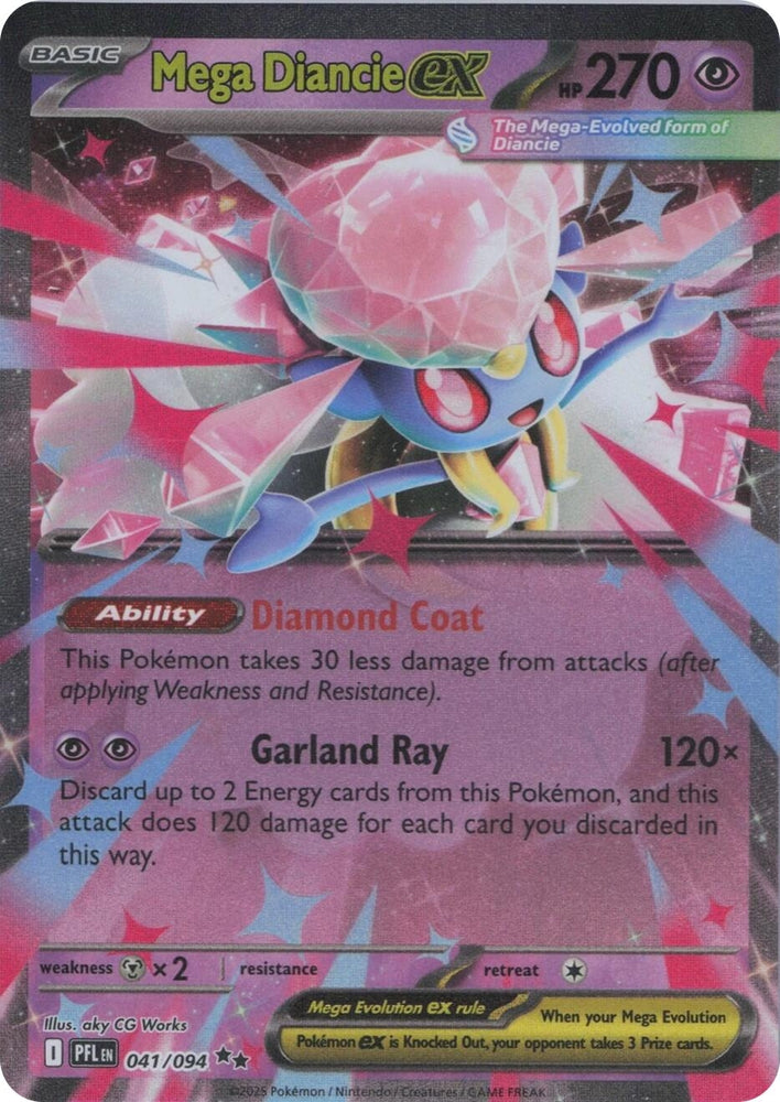 Mega Diancie ex (041/094) (PFL)