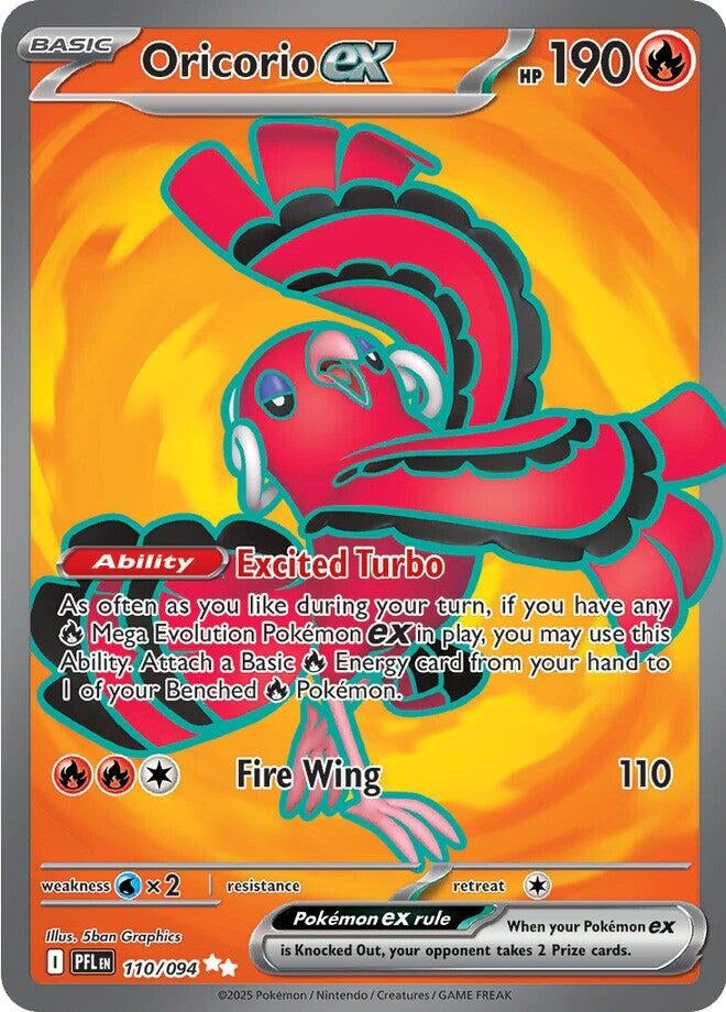 Oricorio ex (110/094) (PFL)