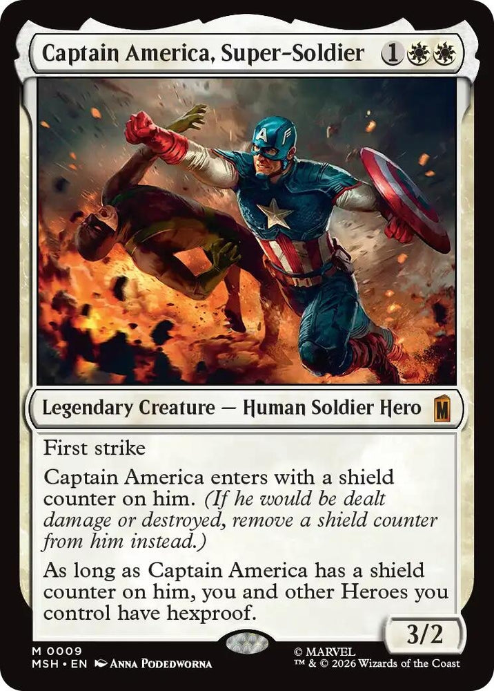 Captain America, Super-Soldier (9) (MSH)