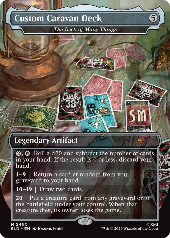 Custom Caravan Deck - The Deck of Many Things (2460) (SLD)