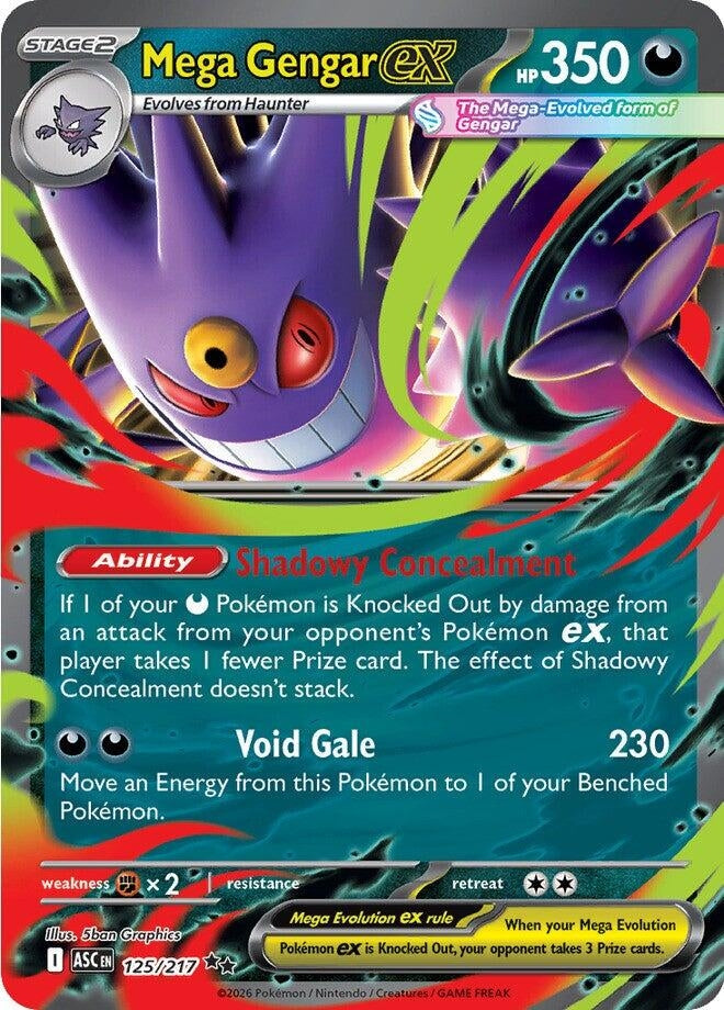Mega Gengar ex (125/217) (ASC)