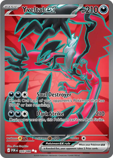 Yveltal ex (105/088) (POR)