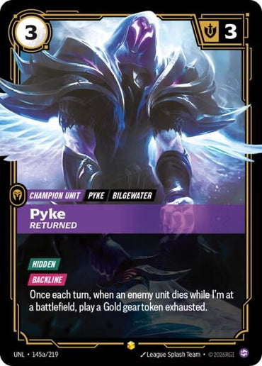 Pyke, Returned (Alternate Art) (145a/219) (UNL)