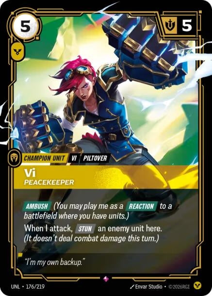 Vi, Peacekeeper (176/219) (UNL)