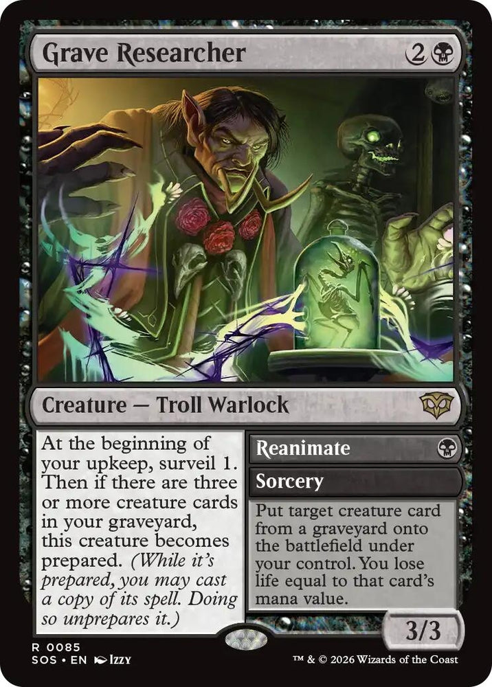 Grave Researcher (85) (SOS)