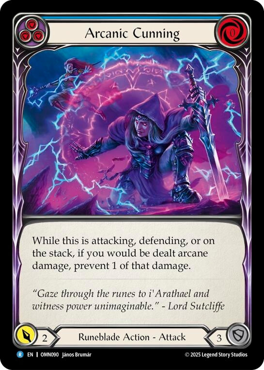 Arcanic Cunning (Blue) (OMN090) (OMN)
